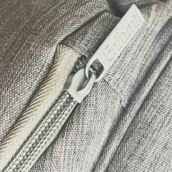 Diaper Bag Backpack Insulated  Zipper Straps 2 Handle Lightweight Gray  … - Picture 5 of 6